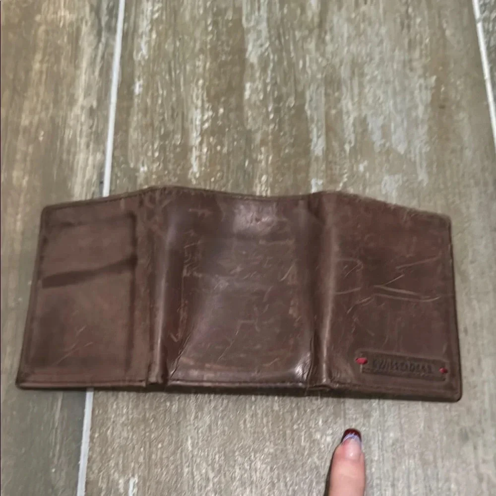 SwissGear Brown Leather Key & Card Holder